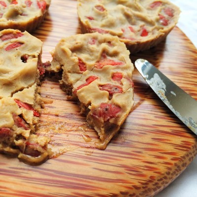 Healthy Peanut butter goji berry fudge