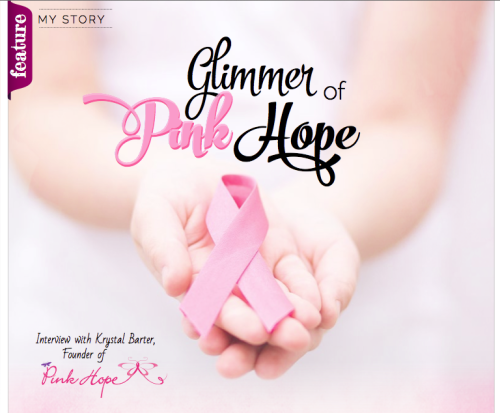 interview with krystal barter pink hope cancer