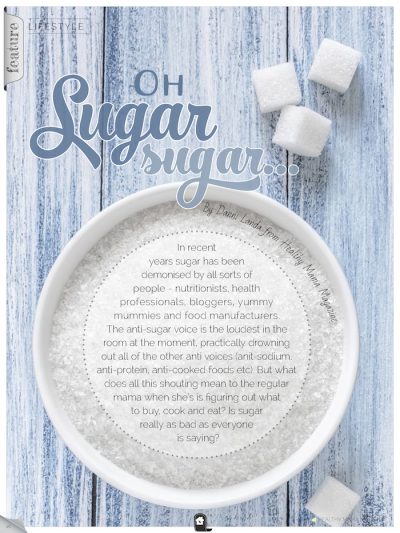 The truth about sugar page