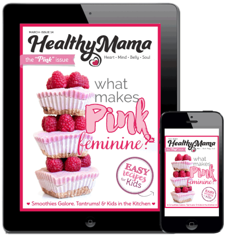 Healthy Mama Mag - PINK iPad